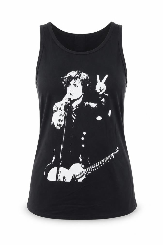 Apparel Noir Black Music Tank Top Size 12 Unisex