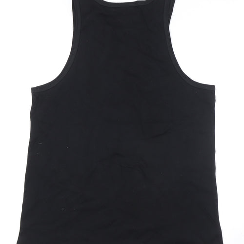 Apparel Noir Black Music Tank Top Size 12 Unisex