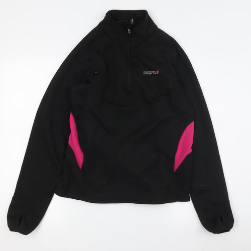 Mountain Life Women's Black Pullover Hoodie, L
