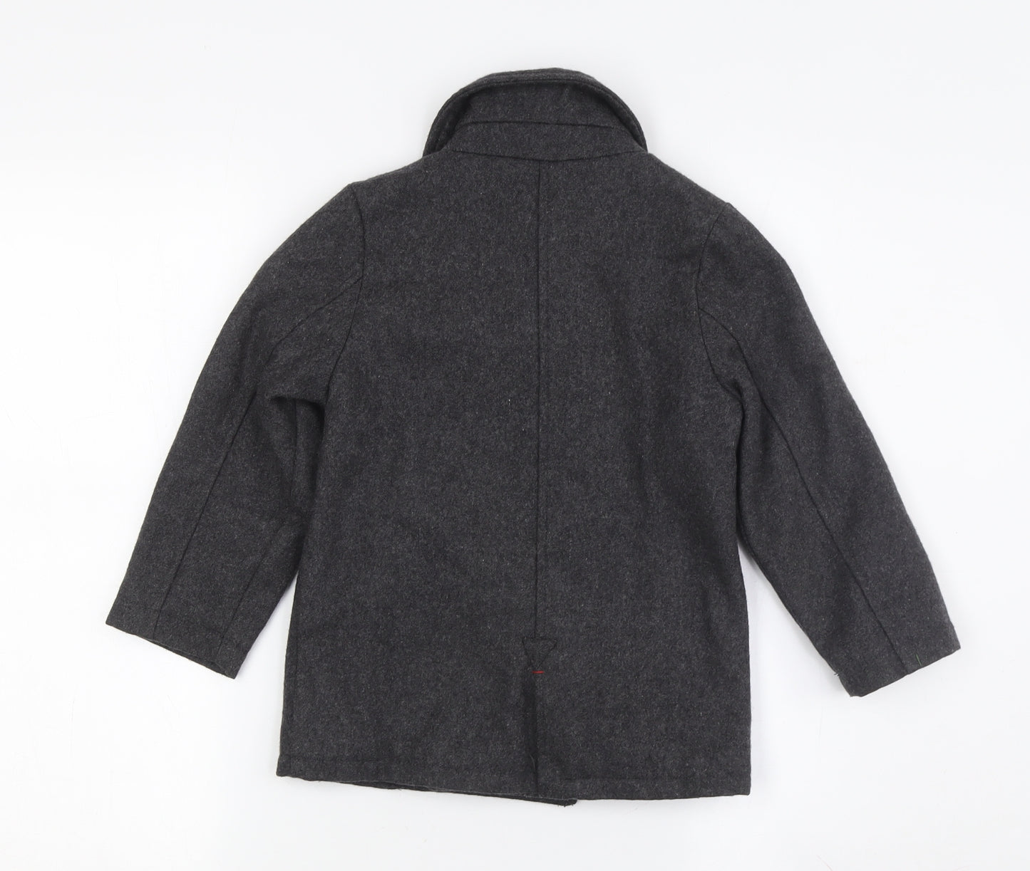 Vertbaudet Boys Grey Pea Coat, 4 Years - Warm & Stylish