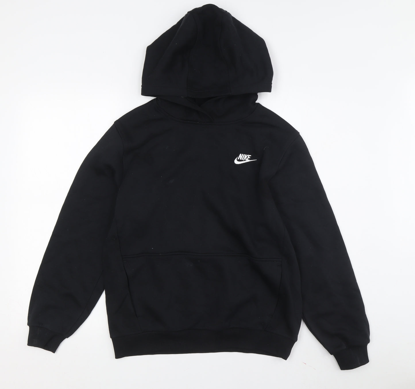 Nike Boys Black Pullover Hoodie XL Sports Logo