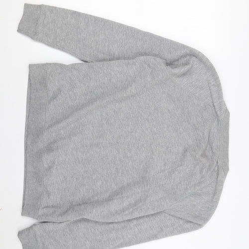 Jack Wills Women's Grey Pullover Sweatshirt Size 4