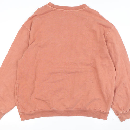Levi's Men's Pink Crew Neck Pullover Sweatshirt M