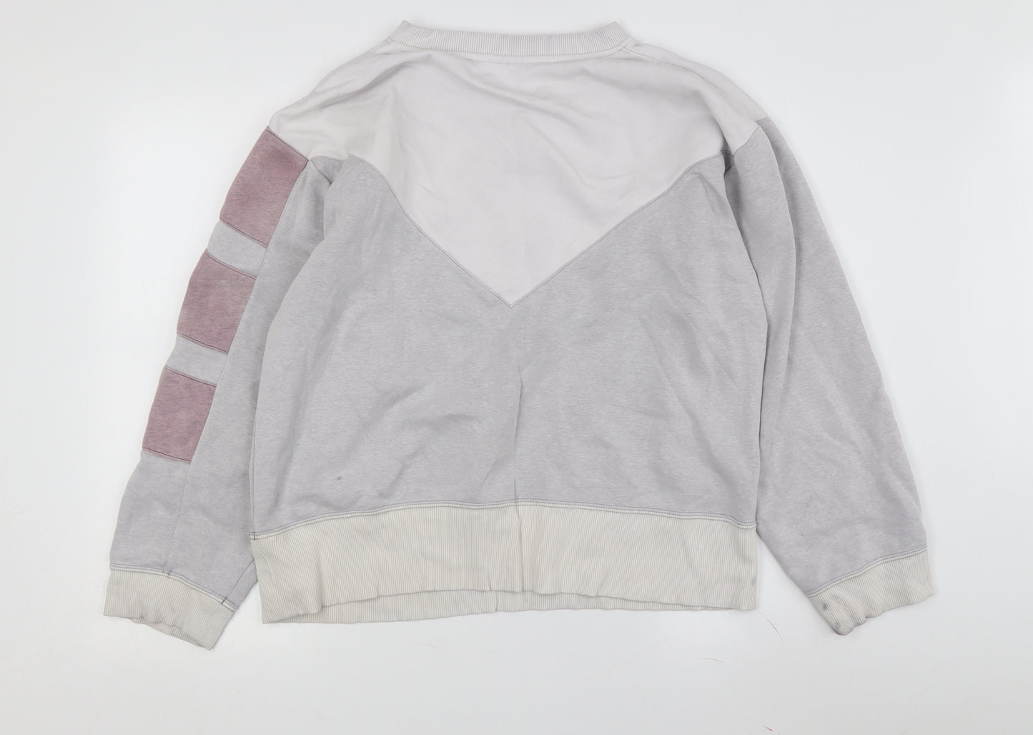 Adidas Women's Grey Size 10 Pullover Sweatshirt