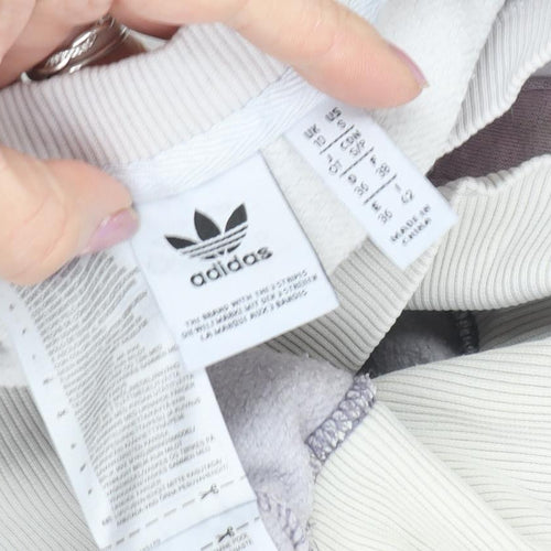 Adidas Women's Grey Size 10 Pullover Sweatshirt