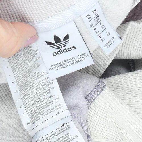 Adidas Women's Grey Size 10 Pullover Sweatshirt