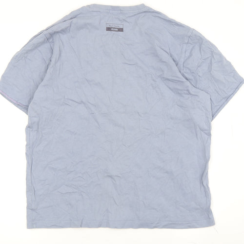 Paul Smith Men's Blue Graphic T-Shirt, M