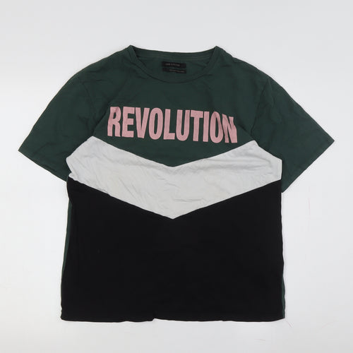 Urban Outfitters Unisex Colourblock T-Shirt M