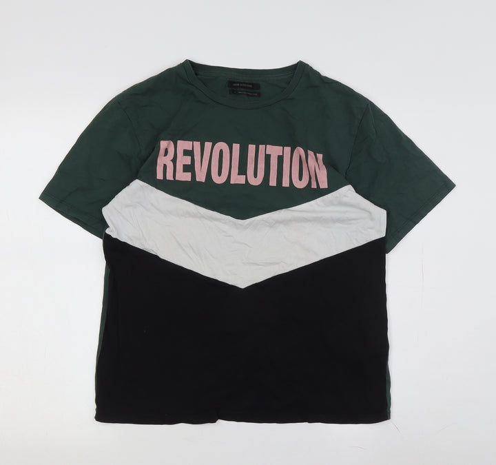 Urban Outfitters Unisex Colourblock T-Shirt M