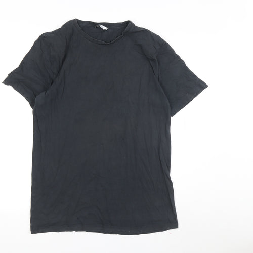 Reiss Men's Black Crew Neck Large T-Shirt