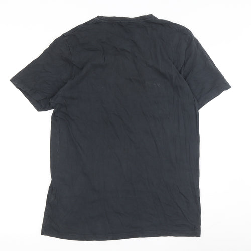 Reiss Men's Black Crew Neck Large T-Shirt