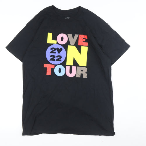 Harry Styles Unisex Black Tour T-Shirt L