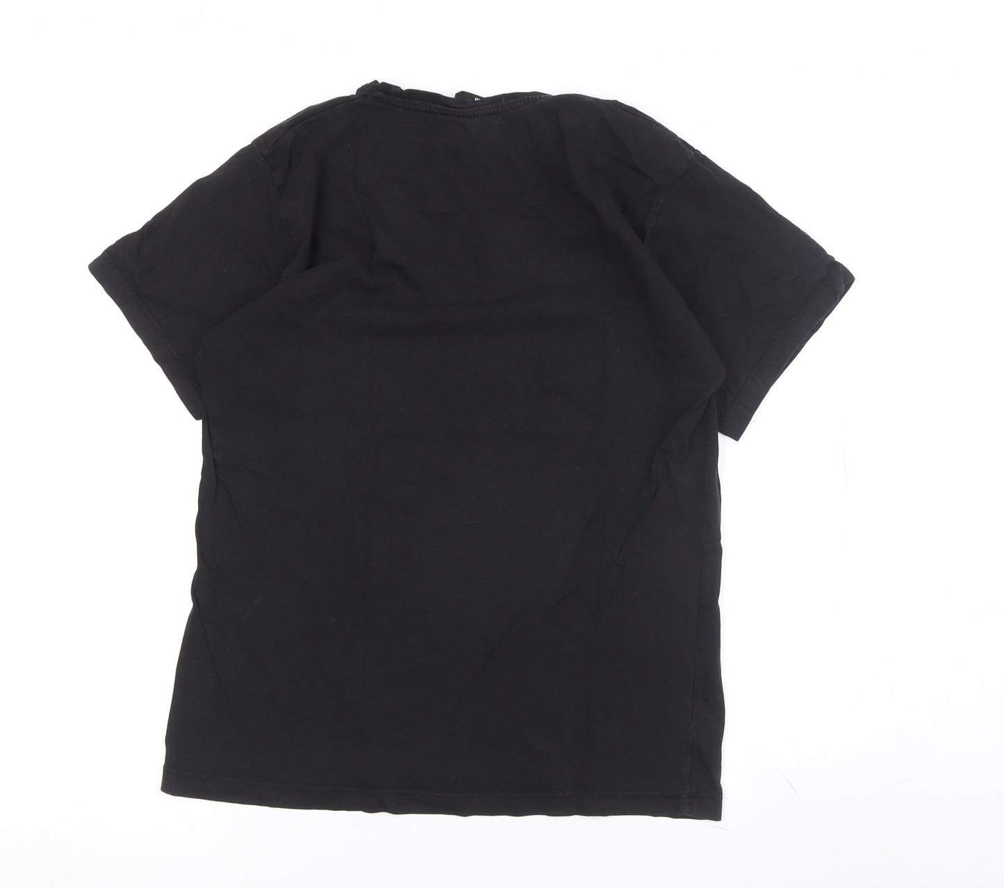 Orijin Men's Black Nirvana Graphic T-Shirt, M