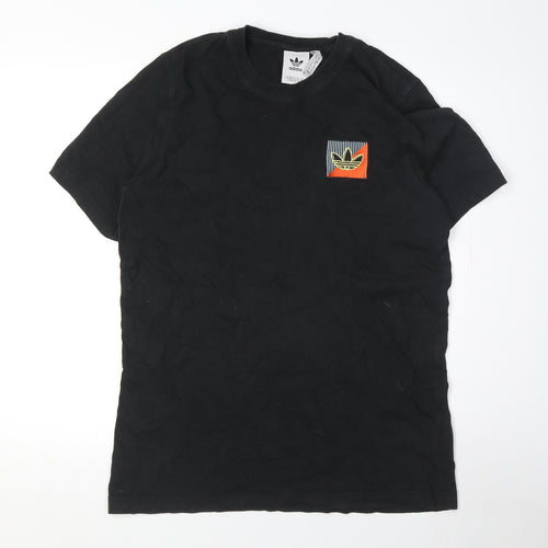 Adidas Men's Black M Crew Neck Short Sleeve T-Shirt