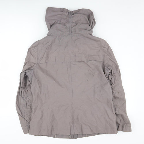 John Lewis Women's Grey Zip Jacket Size 14