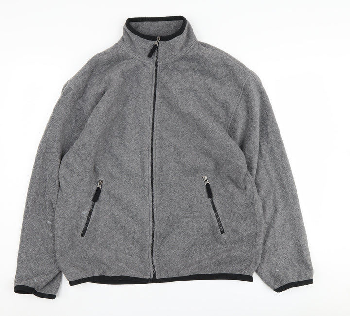 GAP Men's Grey Full Zip Jacket M Casual