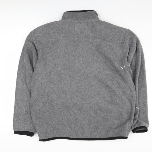 GAP Men's Grey Full Zip Jacket M Casual