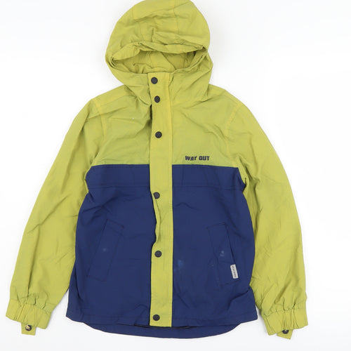 Zara Boys Multicoloured Nylon Parka Jacket 9 Years