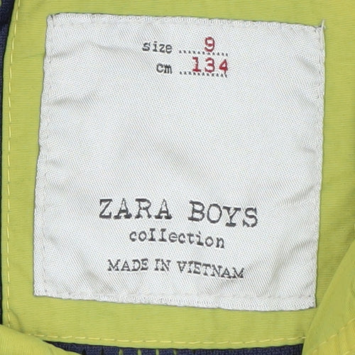 Zara Boys Multicoloured Nylon Parka Jacket 9 Years