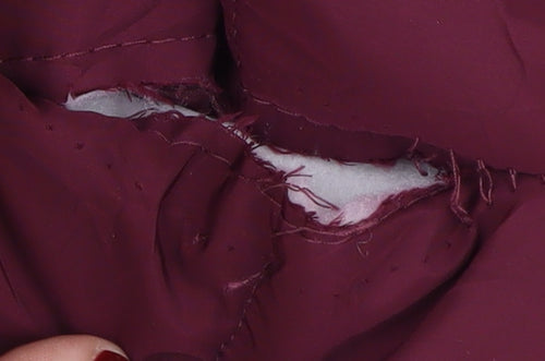 Marks and Spencer Women's Red Puffer Coat Size 8