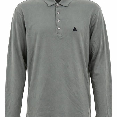 ASOS Men's Green Classic Long Sleeve Polo Shirt S