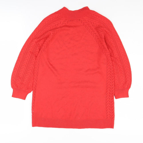Next Women's Red High Neck Jumper Size 6