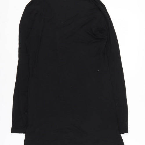 Graffic Women's Black Cardigan S Lightweight Casual