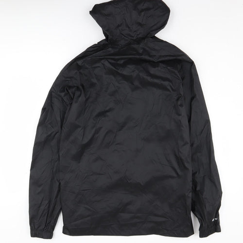 Regatta Men’s Black Hooded Windbreaker Jacket Size S