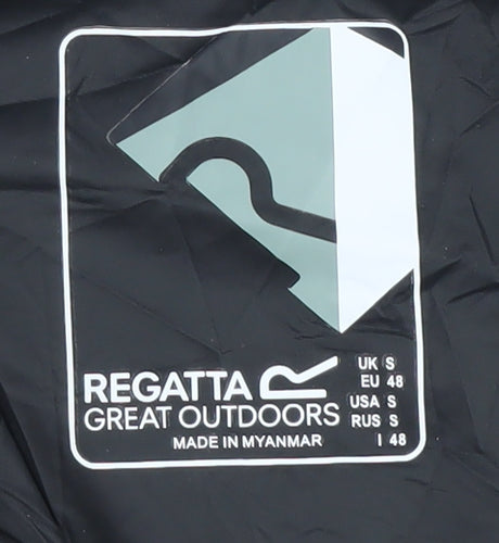 Regatta Men’s Black Hooded Windbreaker Jacket Size S