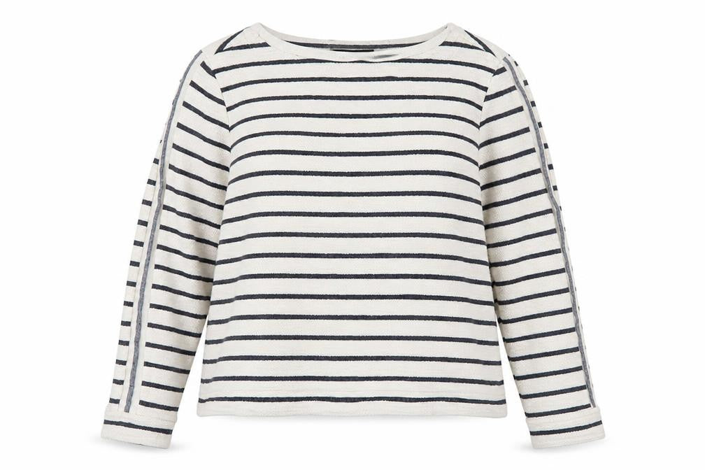 Front view of Marks & Spencer Women's Striped Pullover -, size 8