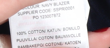 Jack Wills Boys Blue Crew Neck Pullover Jumper 10-11 Years