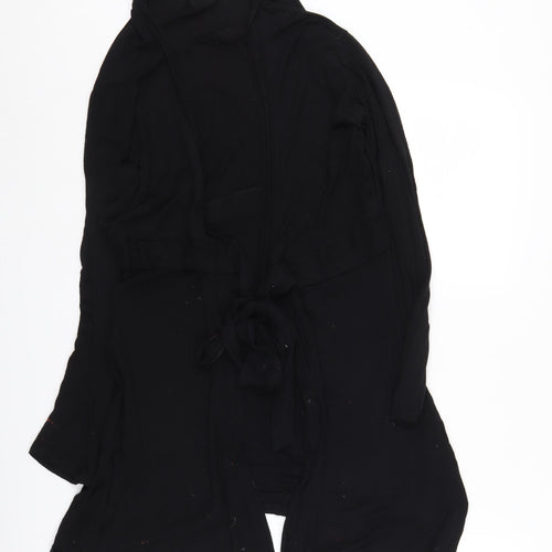 Secret Possessions Women's Black 8-10 Wrap Cardigan
