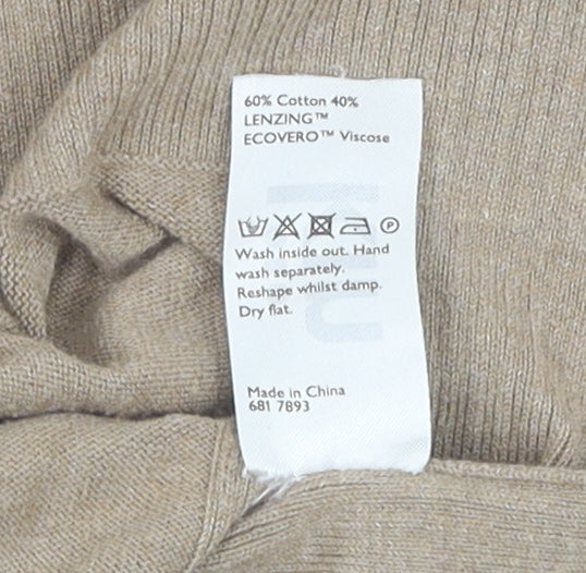 Kin Women's Beige Knit Jumper, Medium