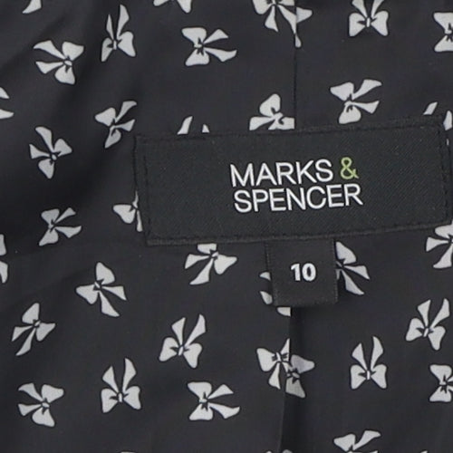 Marks and Spencer Women's Black Blazer Size 10