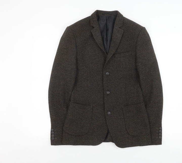 ASOS Men’s Brown Slim Fit Blazer, Size 34R