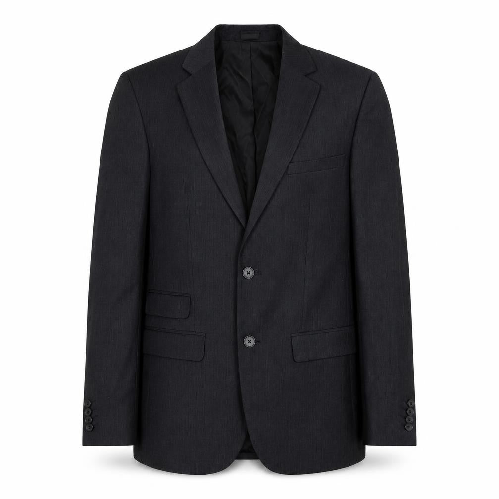 Front view of Cold Method Men's Black Blazer 36 Single-Breasted