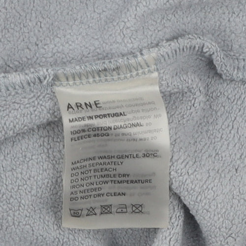 Arne Grey Pullover Unisex Hoodie, Size M
