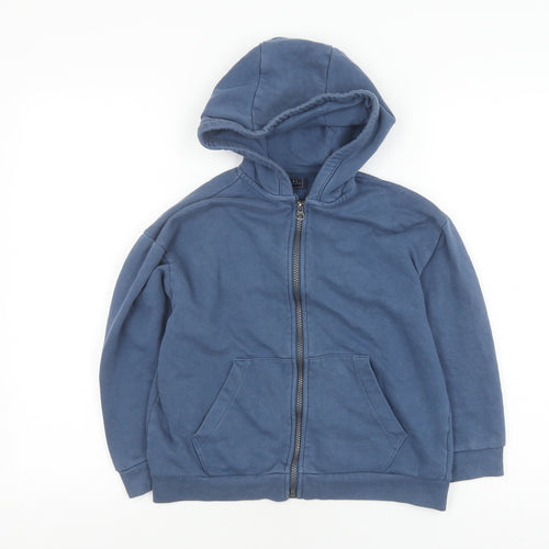 Next Boys Blue Full Zip Hoodie 9 Years - Cotton Blend