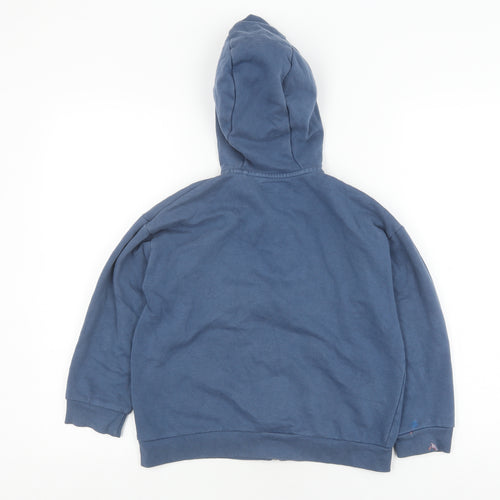 Next Boys Blue Full Zip Hoodie 9 Years - Cotton Blend