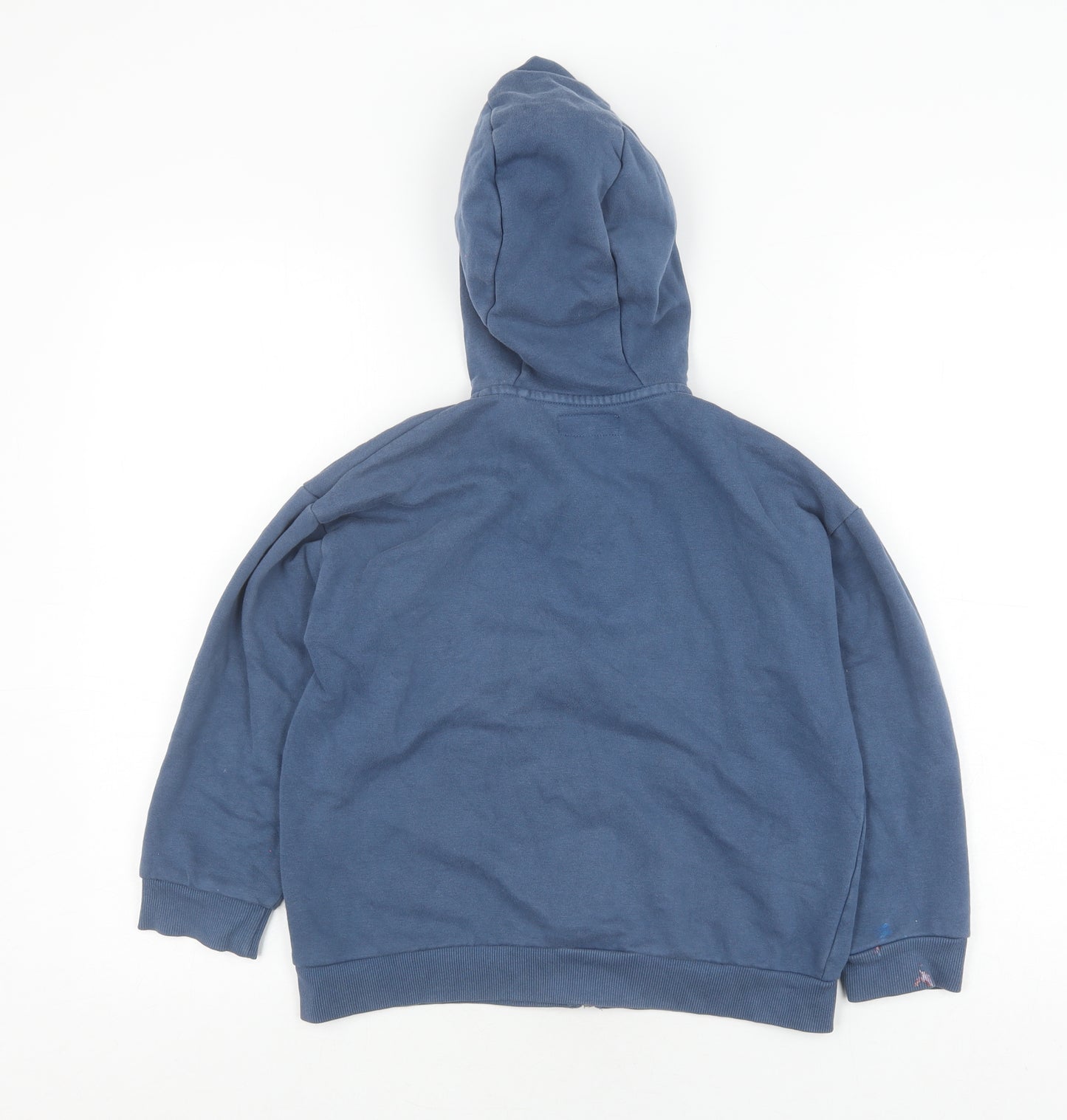 Next Boys Blue Full Zip Hoodie 9 Years - Cotton Blend