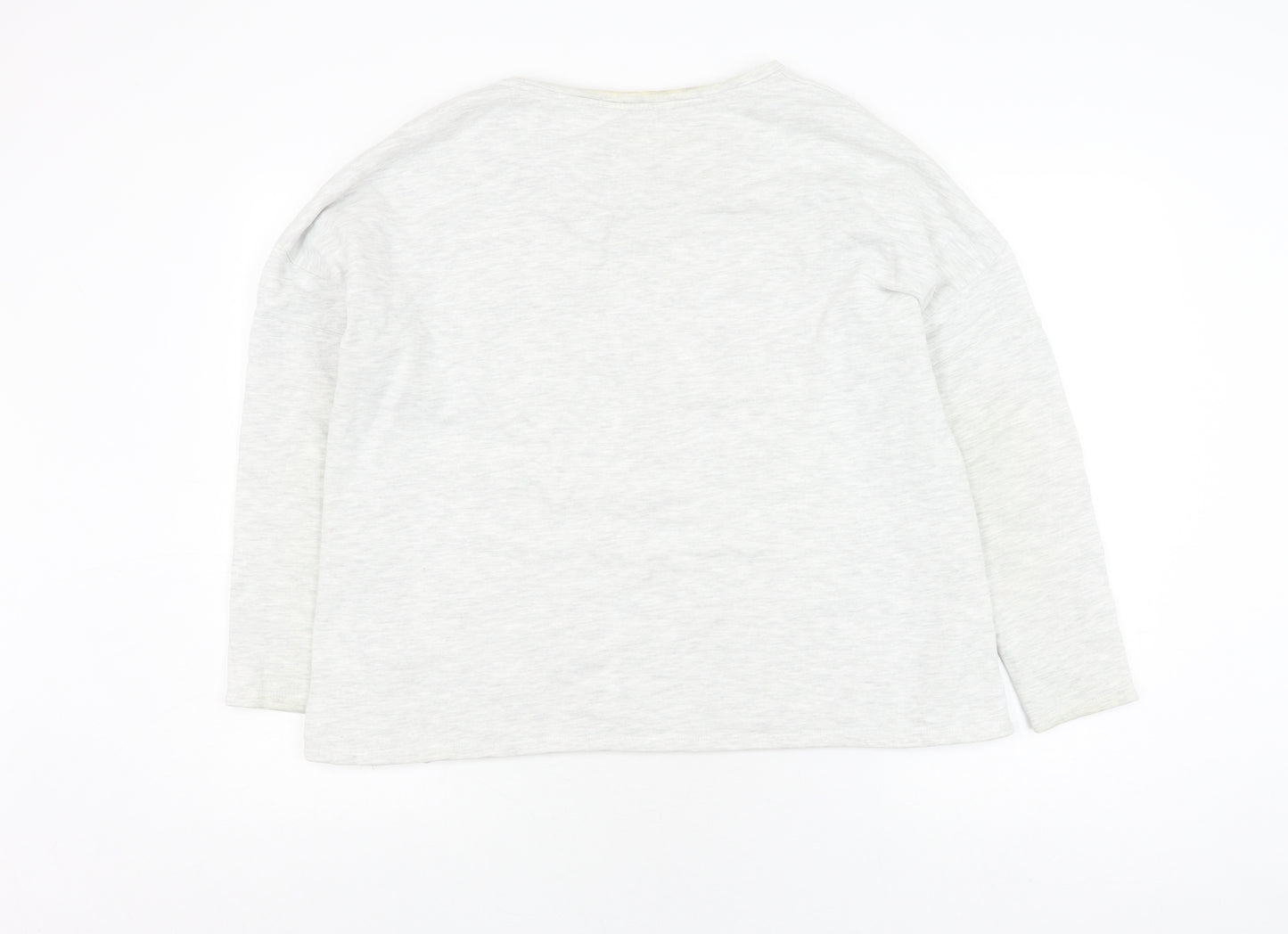 Marks and Spencer Women's Grey Pullover Sweatshirt