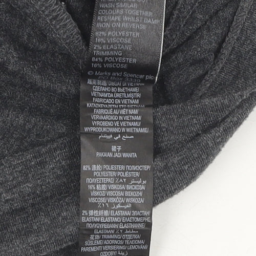 Marks and Spencer Grey Women's Dress Size 12