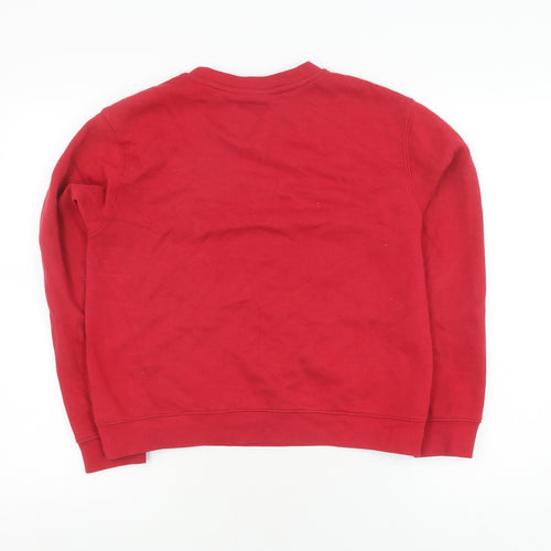 Monki Women's Red XS Pullover Sweatshirt