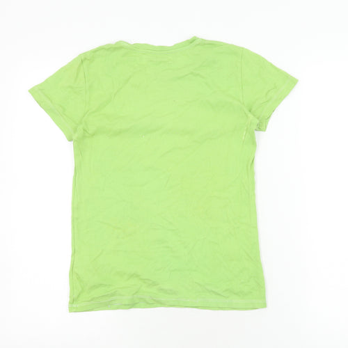 Gap Unisex Kids Green Basic T-Shirt S