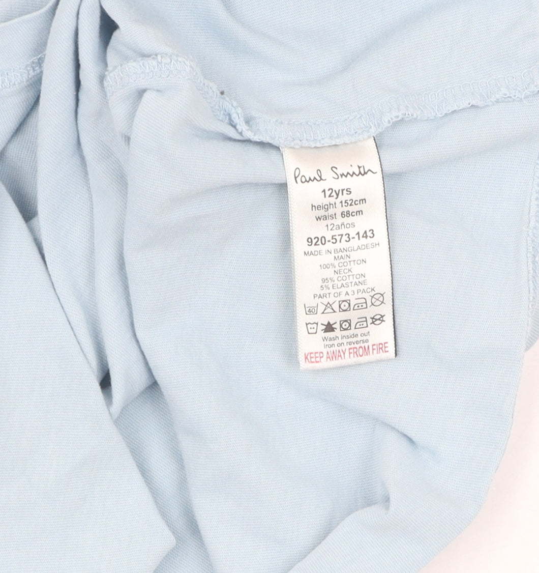 Paul Smith Boys Blue T-Shirt 12 Years with Logo