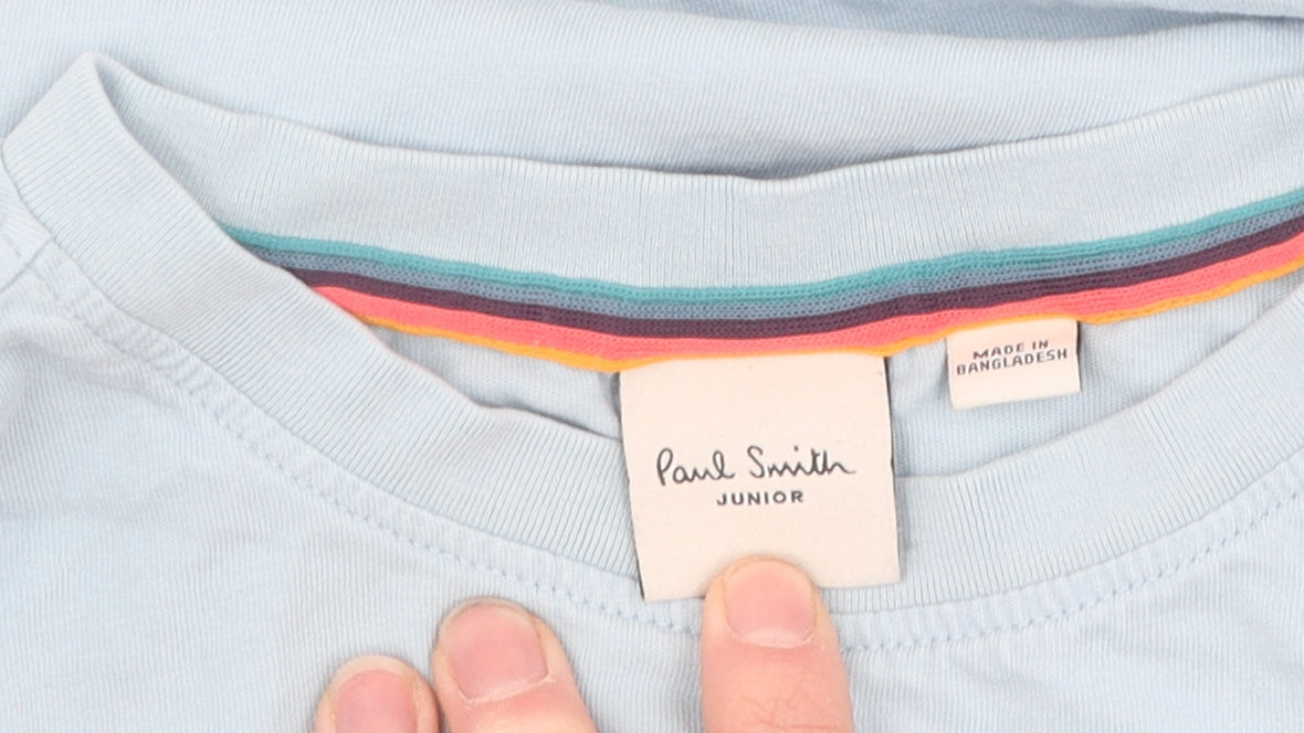 Paul Smith Boys Blue T-Shirt 12 Years with Logo