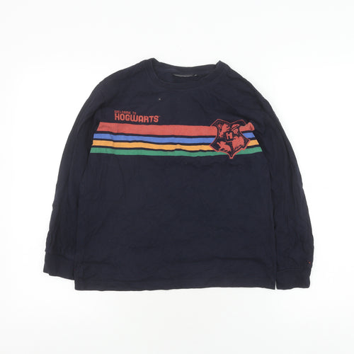 Harry Potter Boys Black Pullover Sweatshirt 9-10 Years