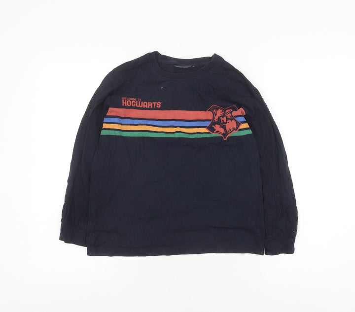 Harry Potter Boys Black Pullover Sweatshirt 9-10 Years