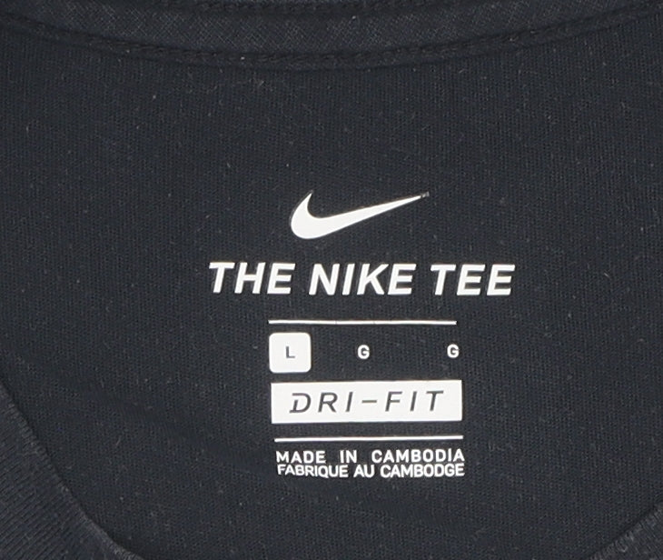 Nike Men's Black Sports Graphic T-Shirt L