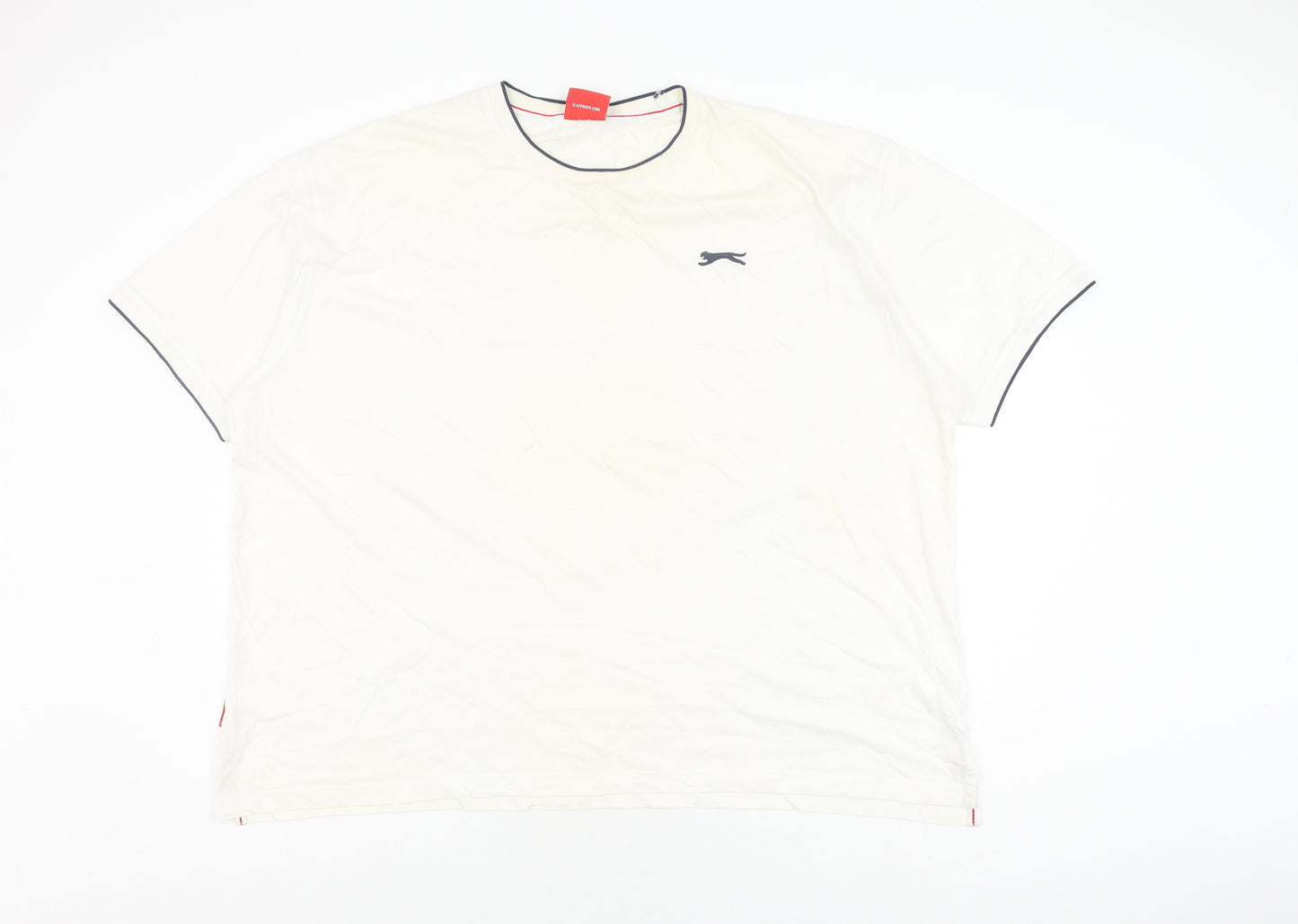 Slazenger Men's White 4XL T-Shirt with Logo